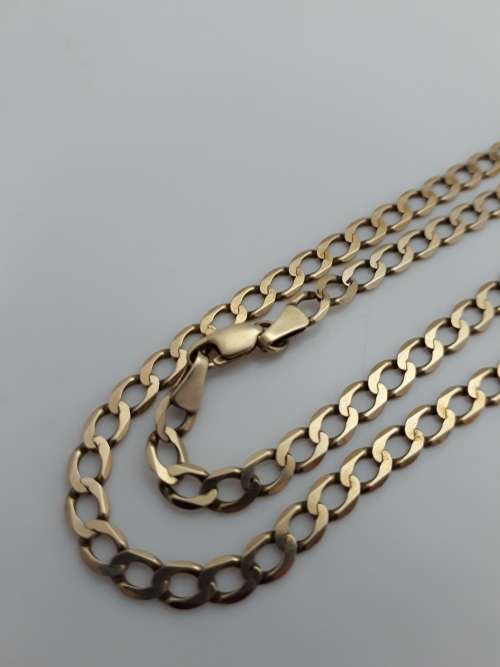 9ct Solid Gold Chain - Necklace -PRE-OWNED